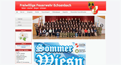 Desktop Screenshot of feuerwehr.echsenbach.gv.at